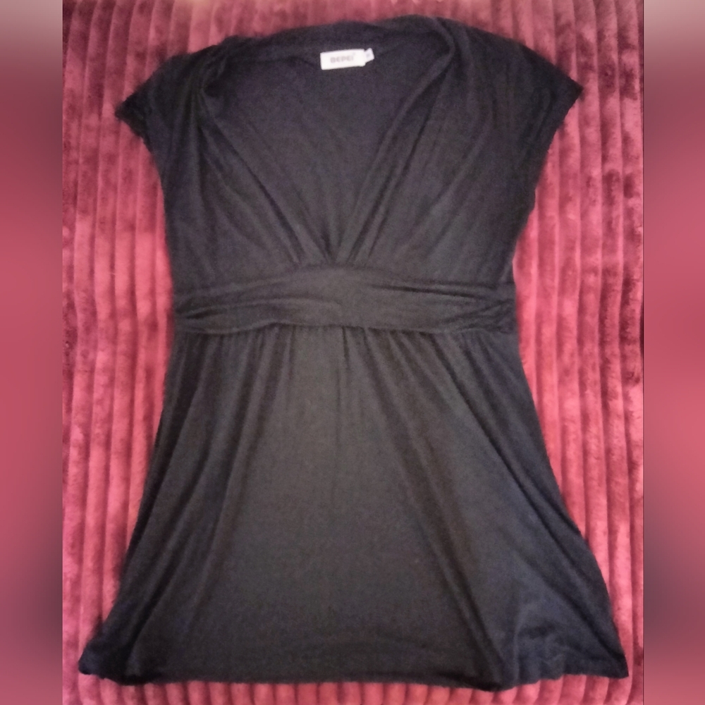 Bepei Black Mini Dress / Long Shirt